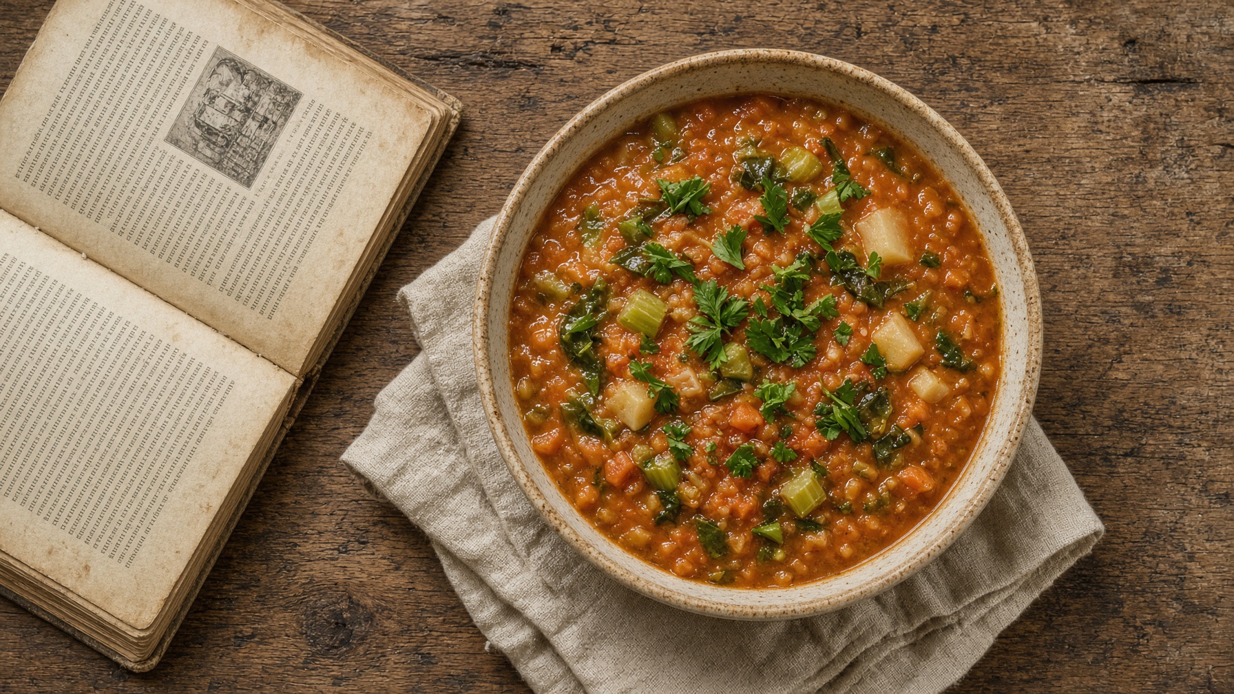 Wheldon’s vegetable soup